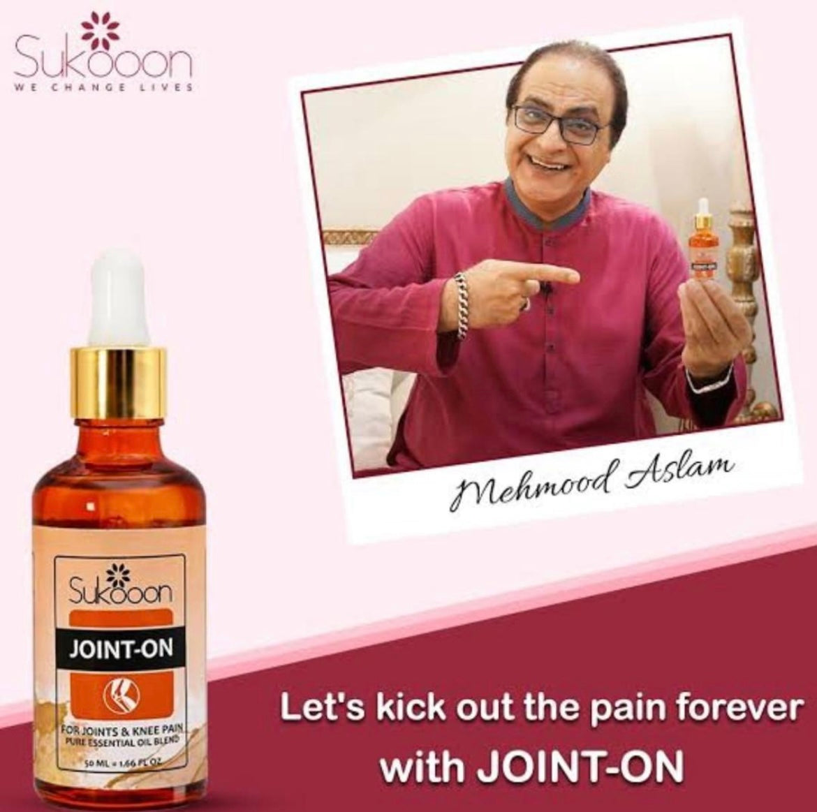 Natural Joint Oil for Instant Sukoon