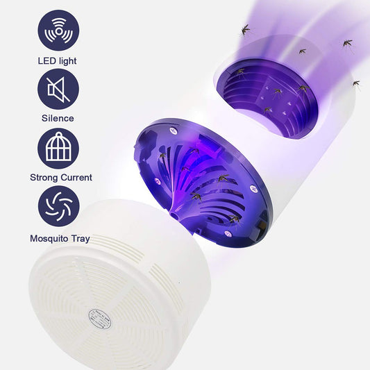 Smart Mosquito Killer Light – Safe & Silent Insect Trap Device