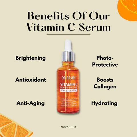 Vitamin C Brightening Face Serum – Acne Removal, Dark Spots & Glowing Skin