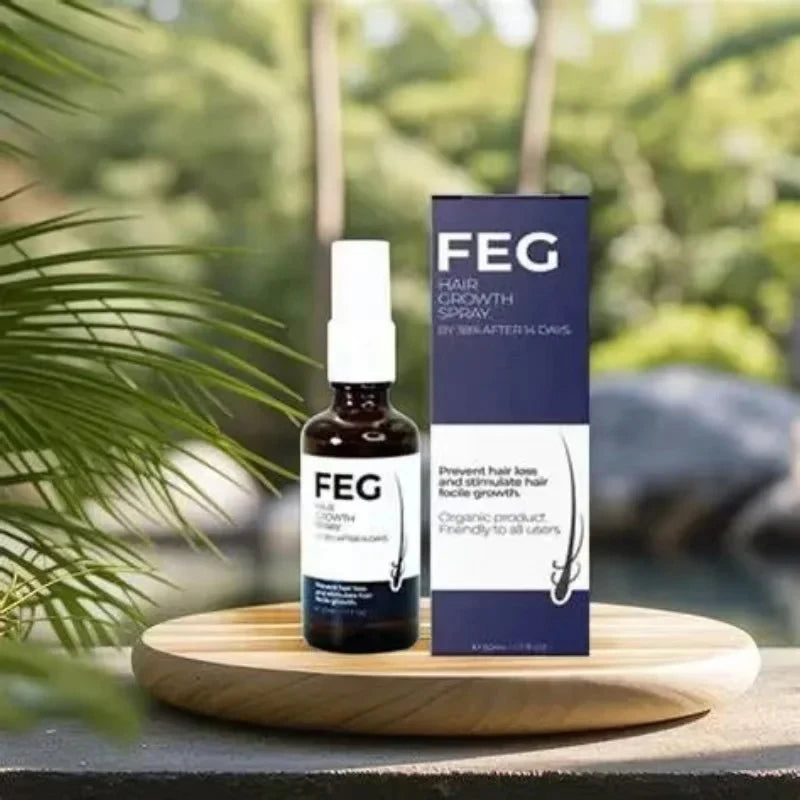 FEG Hair Growth Serum – Anti Hair Fall & Fast Hair Regrowth Oil