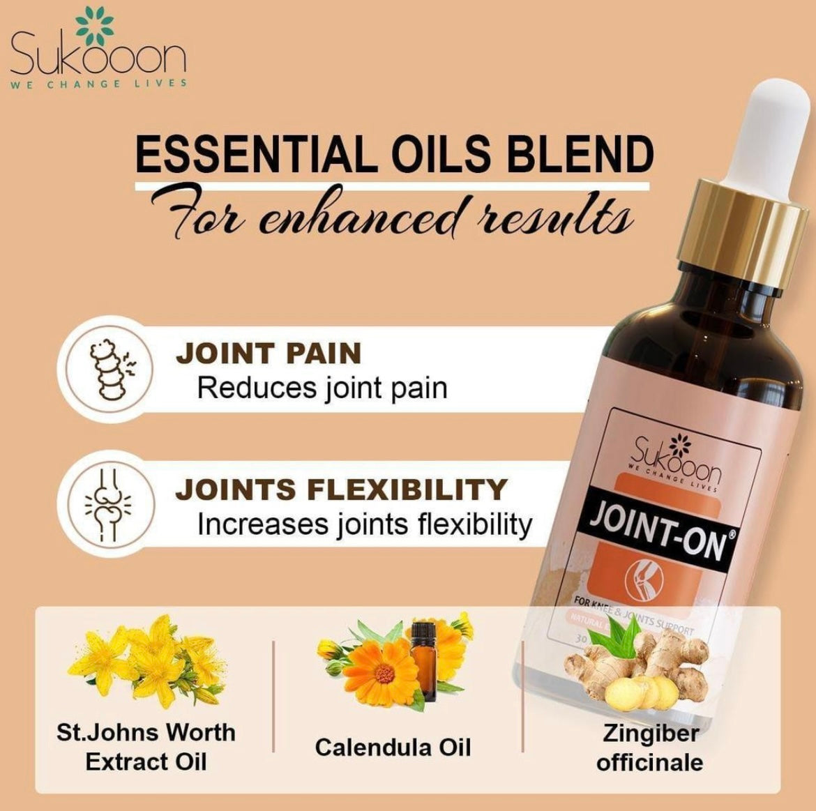 Natural Joint Oil for Instant Sukoon