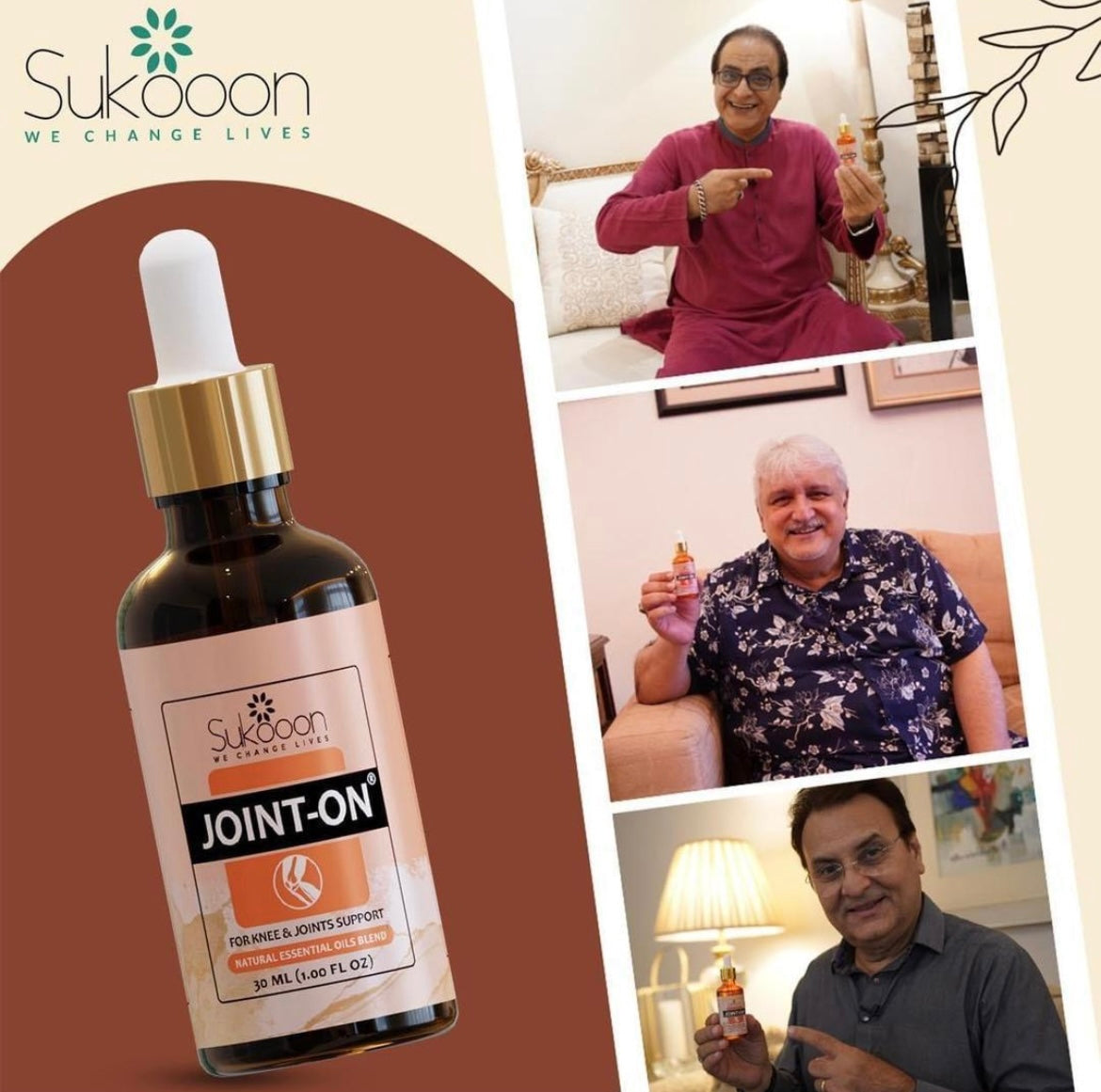 Natural Joint Oil for Instant Sukoon